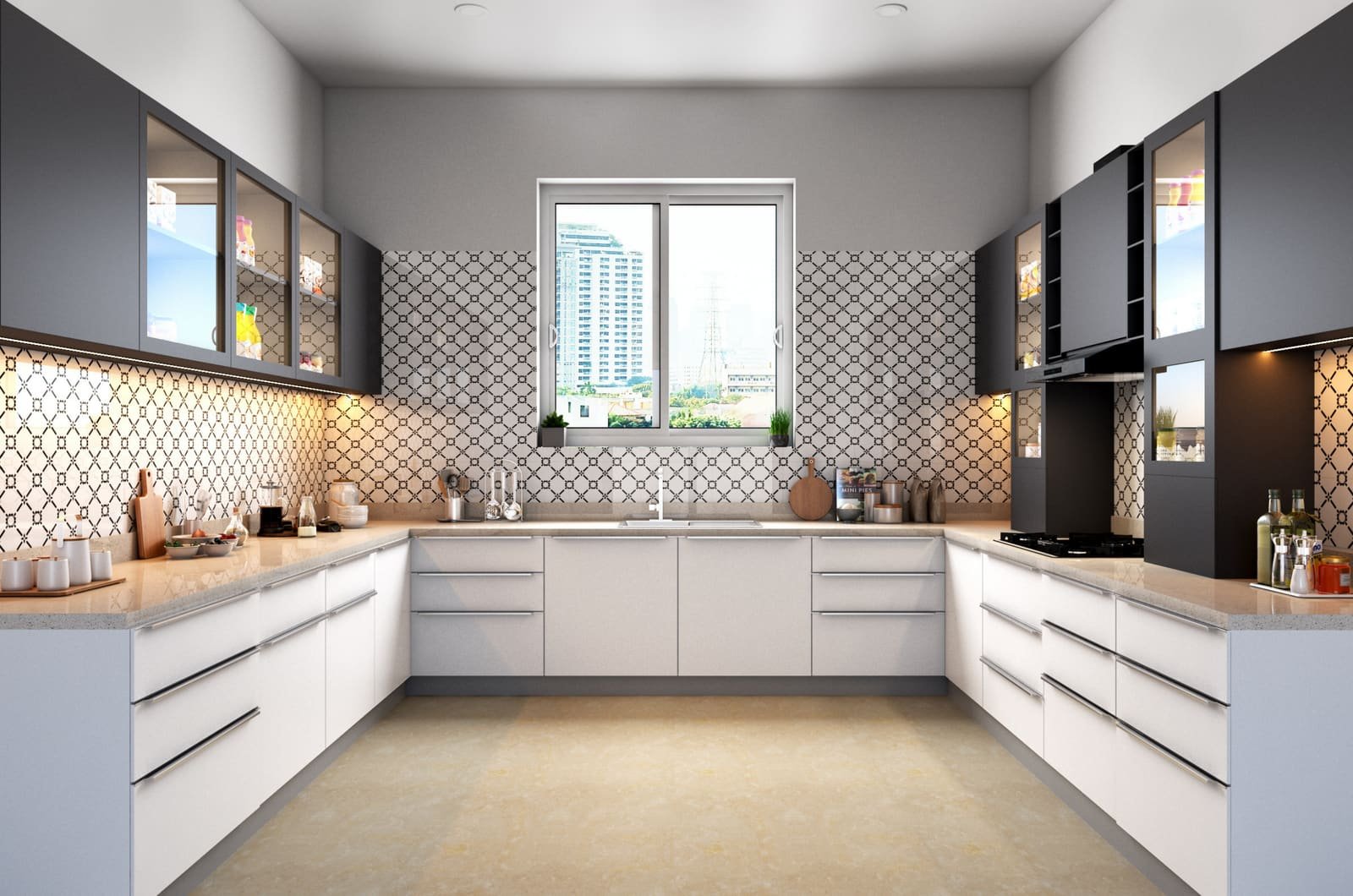 Top Sleek Kitchens Modular Kitchen Designs for Your Home in Panchkula & Chandigarh