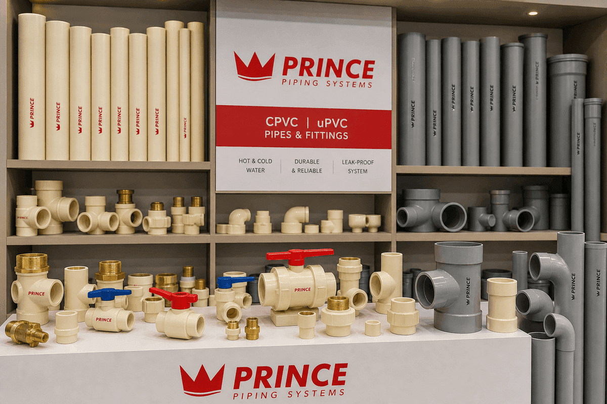 Prince CPVC & uPVC Pipe Range